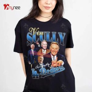 Win For Vin Scully Shirt - Reallgraphics