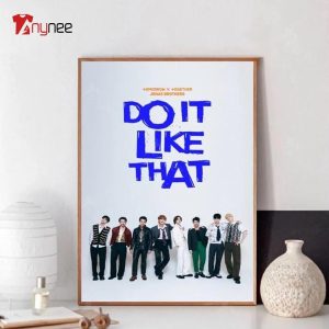 Txt &amp; The Jonas Brothers Do It Like That Poster