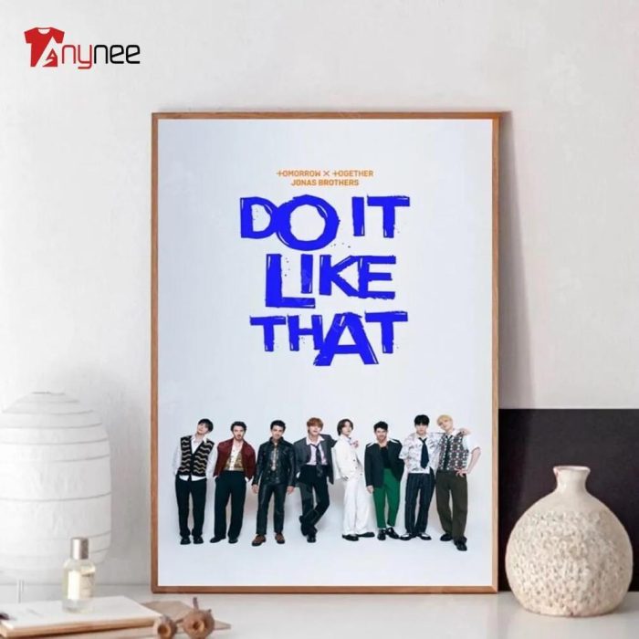 Txt & The Jonas Brothers Do It Like That Poster