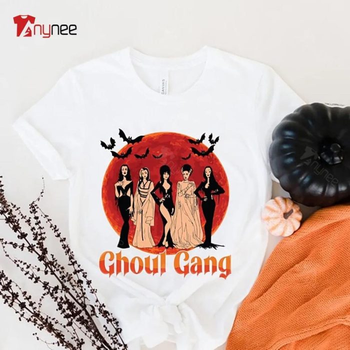 Unique Female Villains Ghoul Gang Halloween Shirt