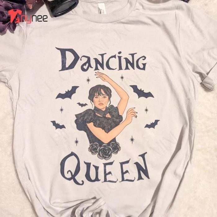 Unique Jenna Ortega Dancing Queen Wednesday Addams 2022 T Shirt
