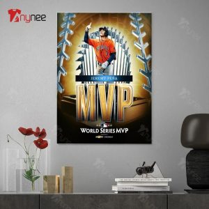 Unique Mbl Baseball 2022 Jeremy Pena Mvp Houston Astros World Series Poster