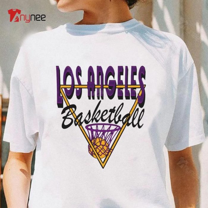 Vintage Los Angeles Basketball La Lakers T Shirt