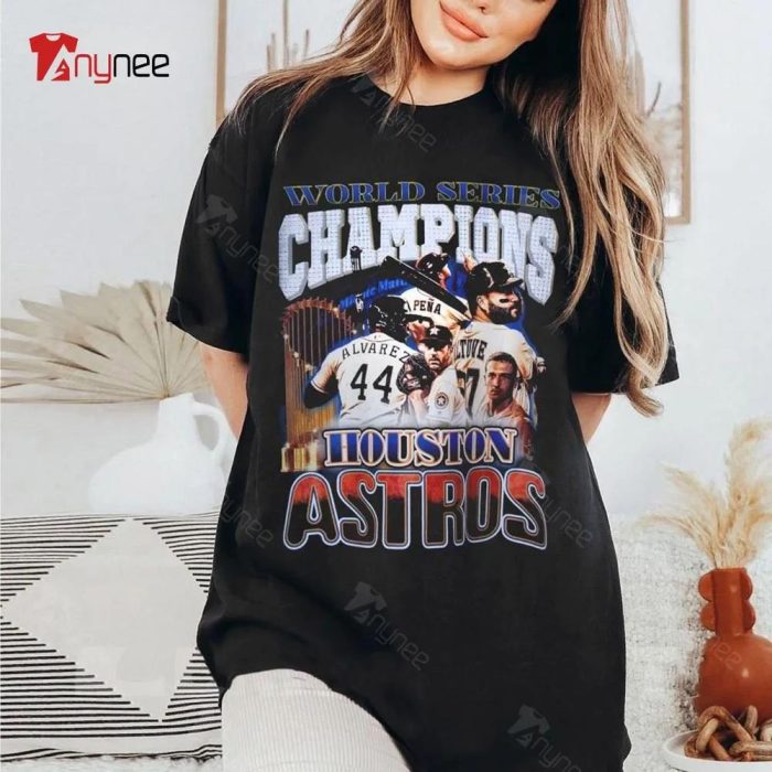 Vintage Mlb Baseball 2022 Houston Astros Championship Shirt