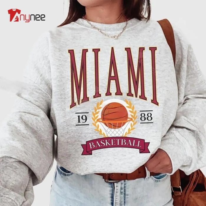 Vintage Nba Basketball 1988 Miami Heat Sweatshirt