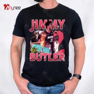 Vintage Nba Basketball Jimmy Butler Miami Heat T Shirt