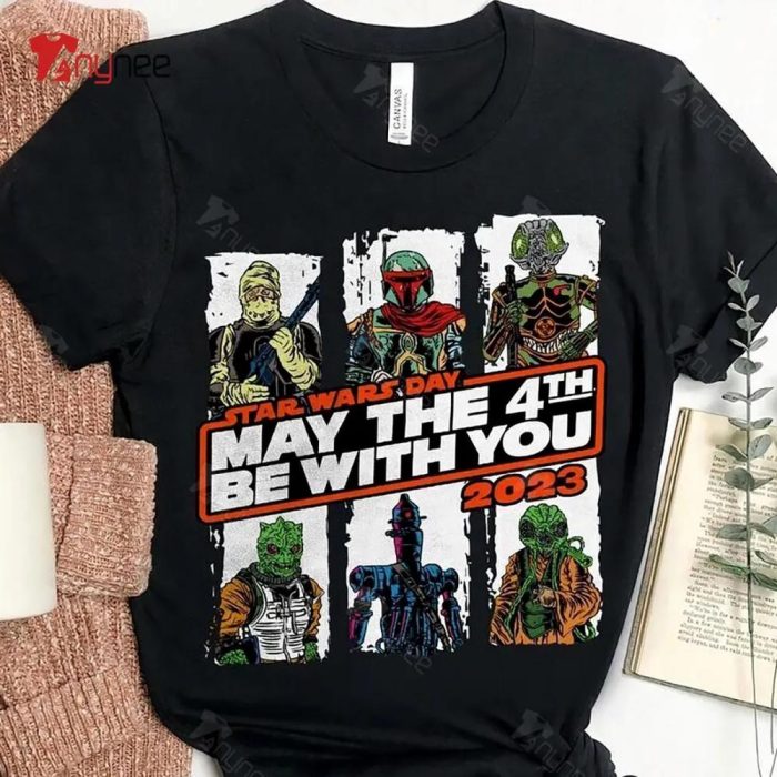 Vintage Star Wars Day 2023 May The 4th Be With You T Shirt