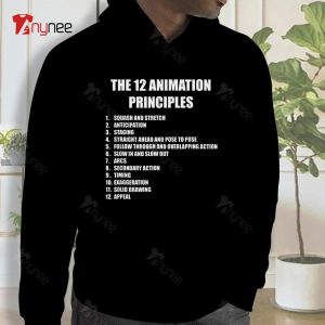 12 Principles Of Animation Hoodie