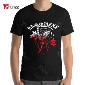 Fade Reaper Tee Bad Omens Double Side T-shirt Band Track List 