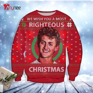Happy Hockey Day Ugly Christmas Sweater - Anynee