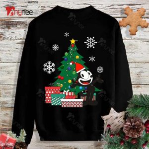 Felix The Cat Around The Christmas Tree Sweatshirt - Anynee