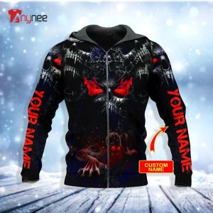 Kansas City Chiefs Pullover Hoodies 3D Venom Hoodies Custom