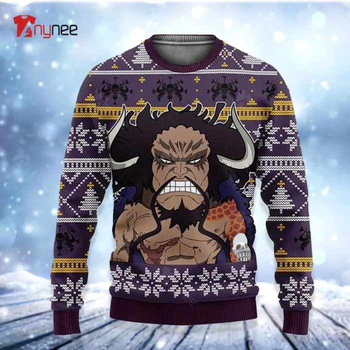 Kaido One Piece Ugly Christmas Sweater