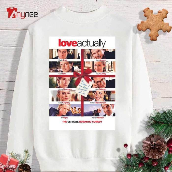Love Actually Christmas Film Sweatshirt