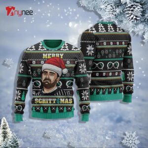 Black Cat Falalala Ugly Christmas Sweater - Anynee