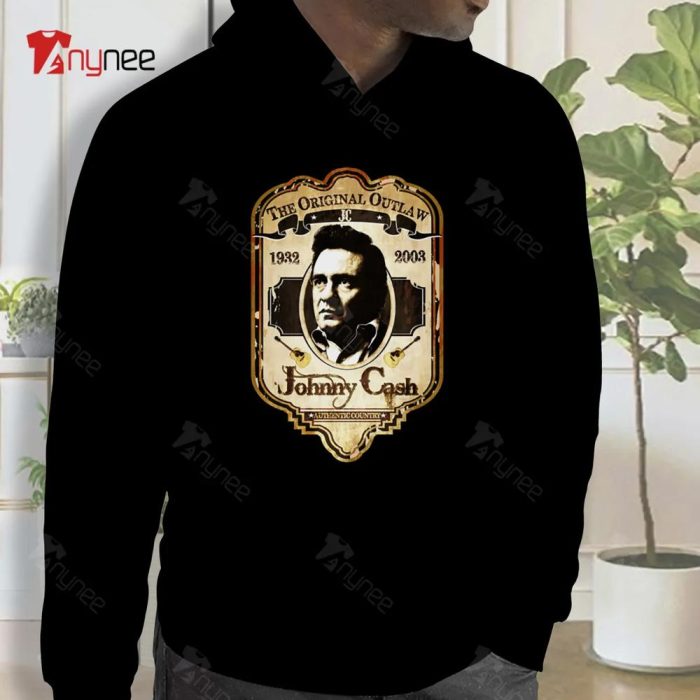 Outlaw Johnny Cash Hoodie