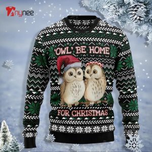 Owl Be Home Ugly Sweater