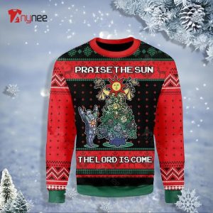 Praise The Sun The Lord Is Come Ugly Sweater