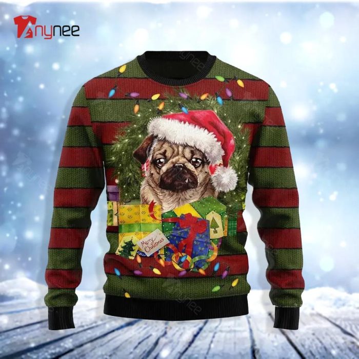Pug Gift Xmas Ugly Christmas Sweater