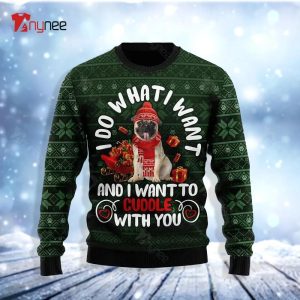 Pug I Want Ugly Christmas Sweater