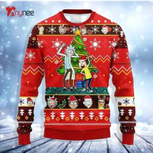 Rick And Morty Noel Womens Ugly Christmas Sweater