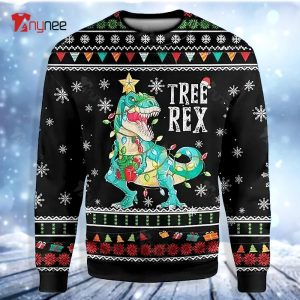 Tree Rex Xmas Dinosaur Dinosat Ugly Christmas Sweater