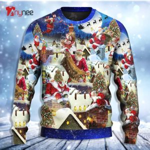 Viking Valhalla The Ravens Ugly Christmas Sweater - Anynee