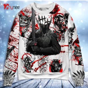 Viking Valhalla The Ravens Ugly Christmas Sweater - Anynee