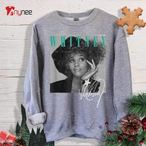Vintage Retro Whitney Houston Signature Sweatshirt