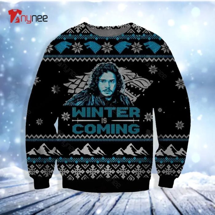 Winter Is Coming Knitting Pattern Ugly Christmas Sweater
