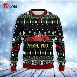 Yeah You Dating Night Theme Ugly Christmas Sweater