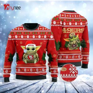 San Francisco 49ers Baby Yoda Star Wars NFL Ugly Christmas Sweater