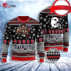 NFL, Sweaters, Nfl New England Patriots Light Up Ugly Christmas Style  Sweater